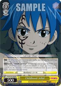 Childhood Jellal U waifu card — Weiss Schwarz